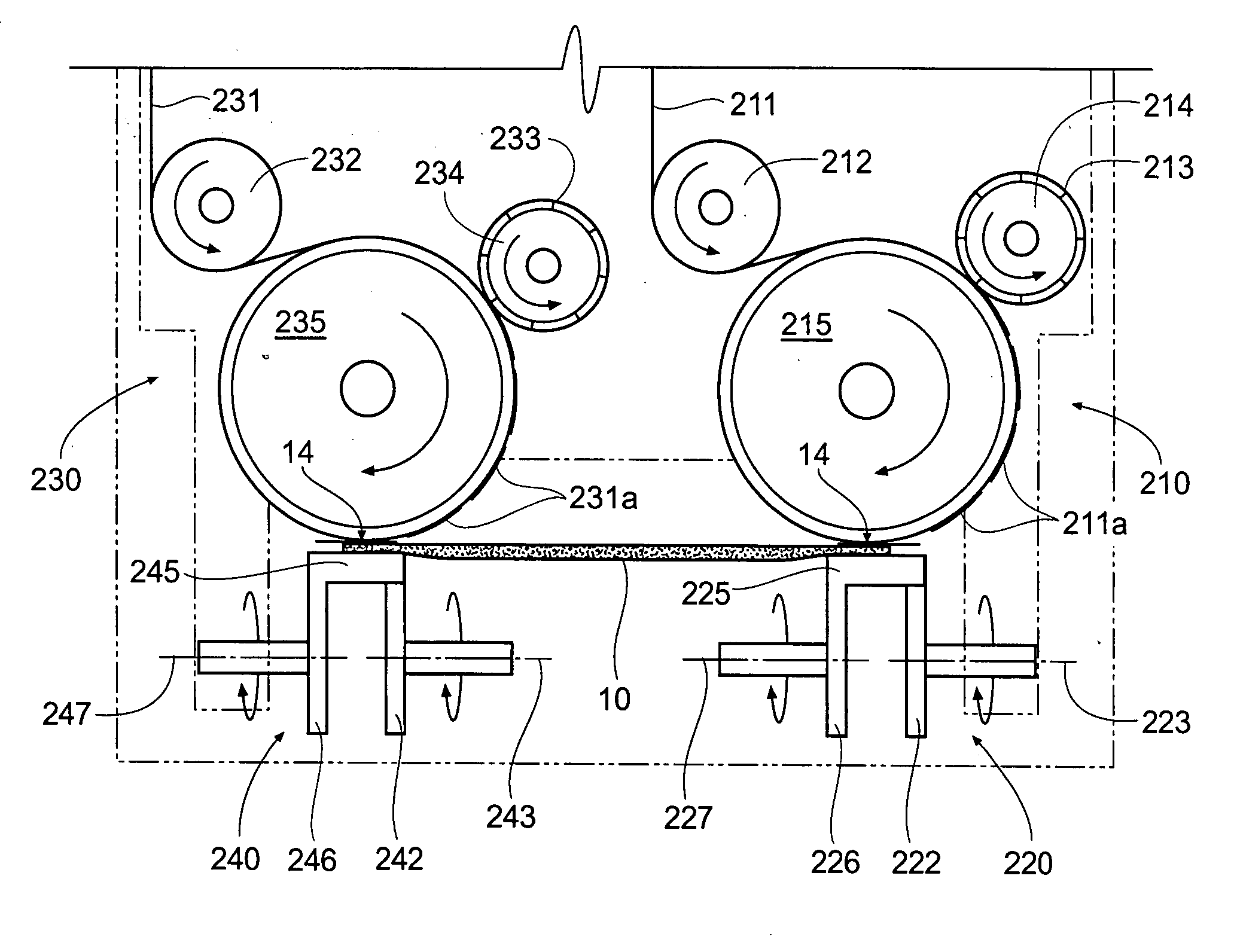 Transverse tab application method and apparatus