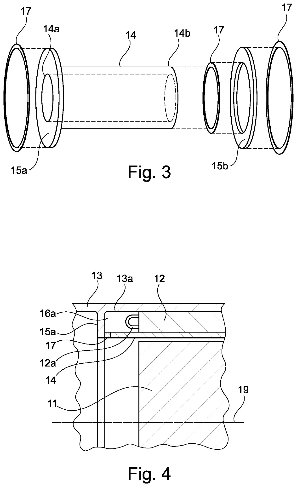 Rotating electrical machine, electric motor, vehicle having an electric drive, can and production method for same