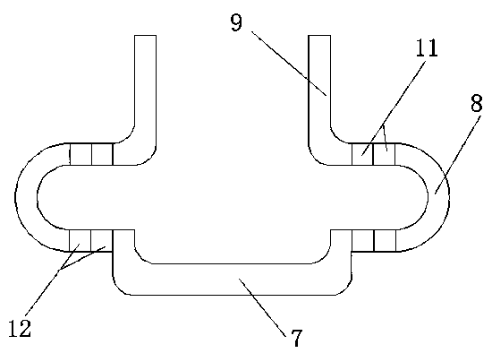 Fence structure applicable to complicated topographic structures