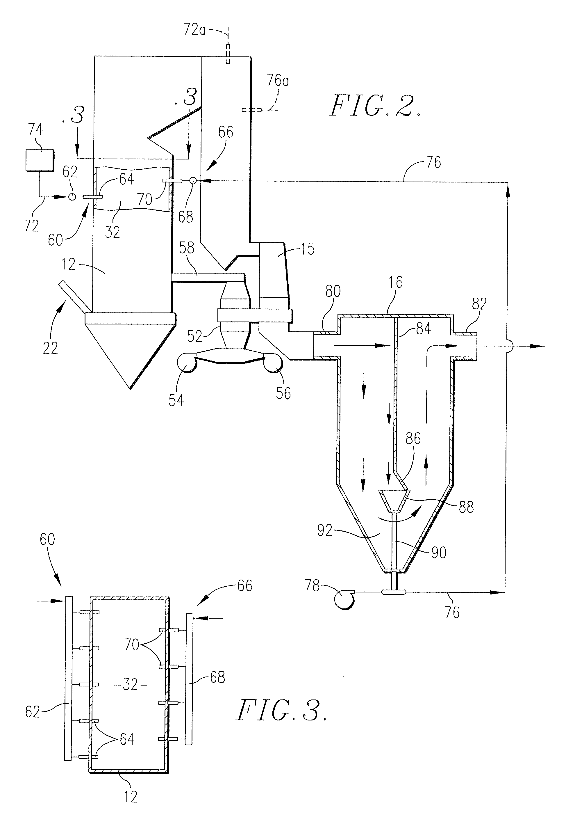 Pollution abatement process for fossil fuel-fired boilers