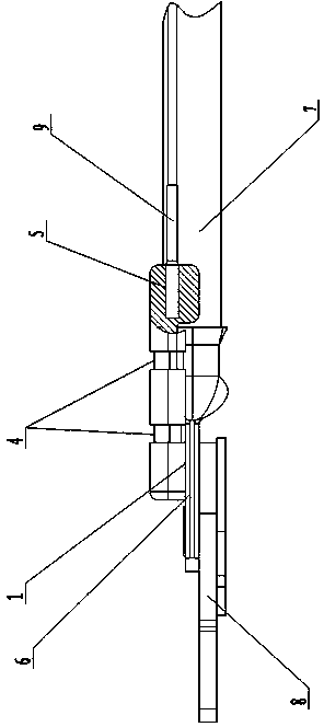 Insulation and heat conduction sheath for measuring temperature of platinum resistor