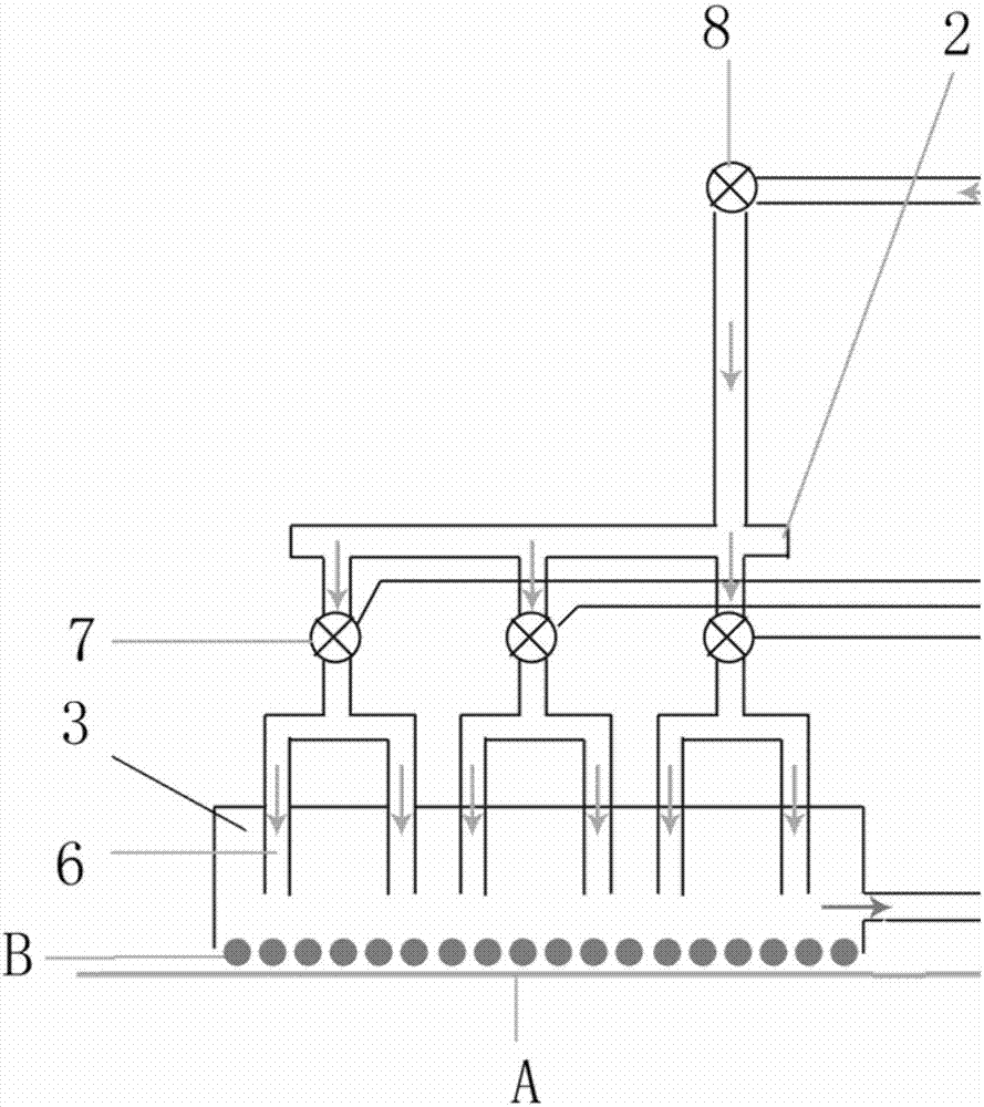 Numerical control pulse blow-cleaning dust removing system and urban road vacuum sweeper