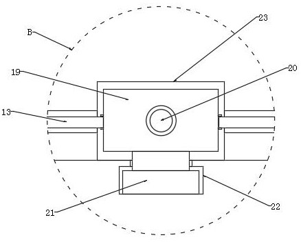 Flat plate die-cutting machine with die-cutting size convenient to adjust