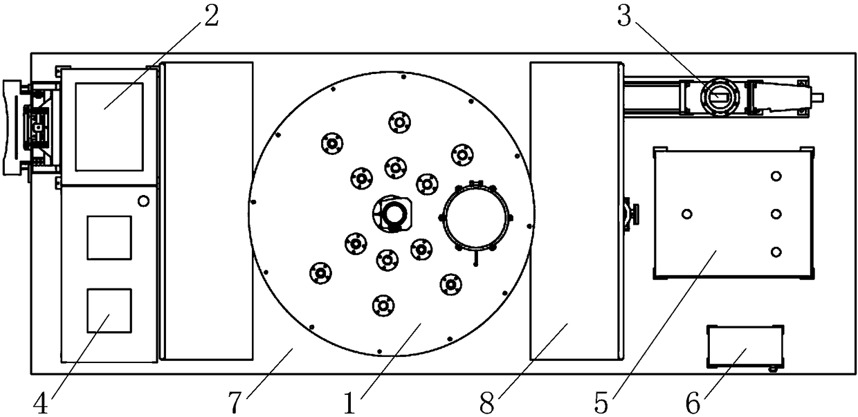 Dual-ring nested two-phase integrated anaerobic reactor