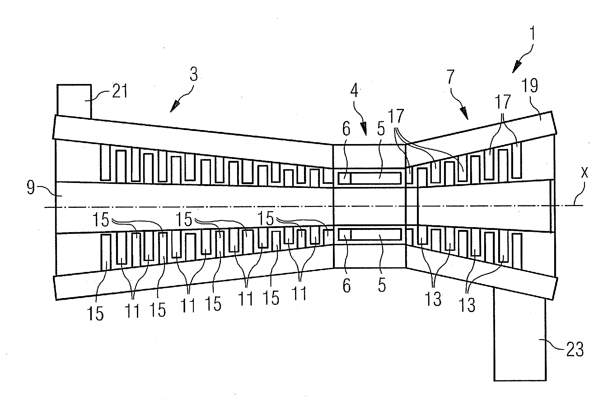 Burner arrangement