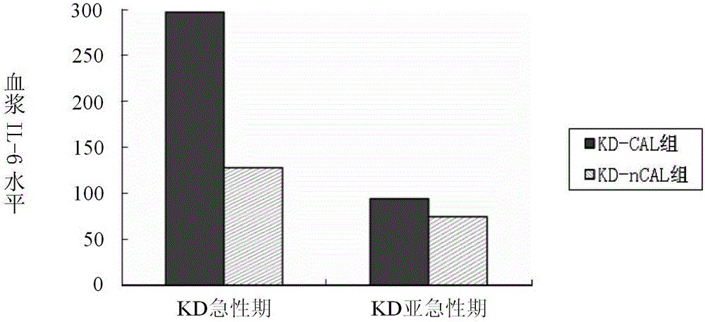 Nucleic acid label and kit for auxiliary diagnosis of Kawasaki disease