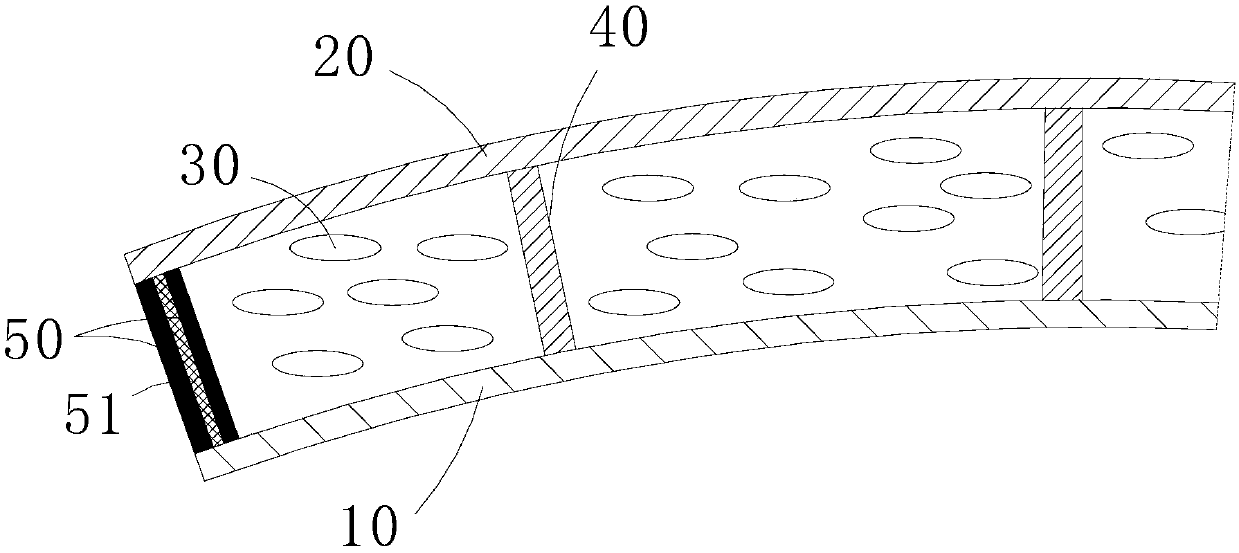 Flexible liquid crystal display panel and manufacturing method thereof