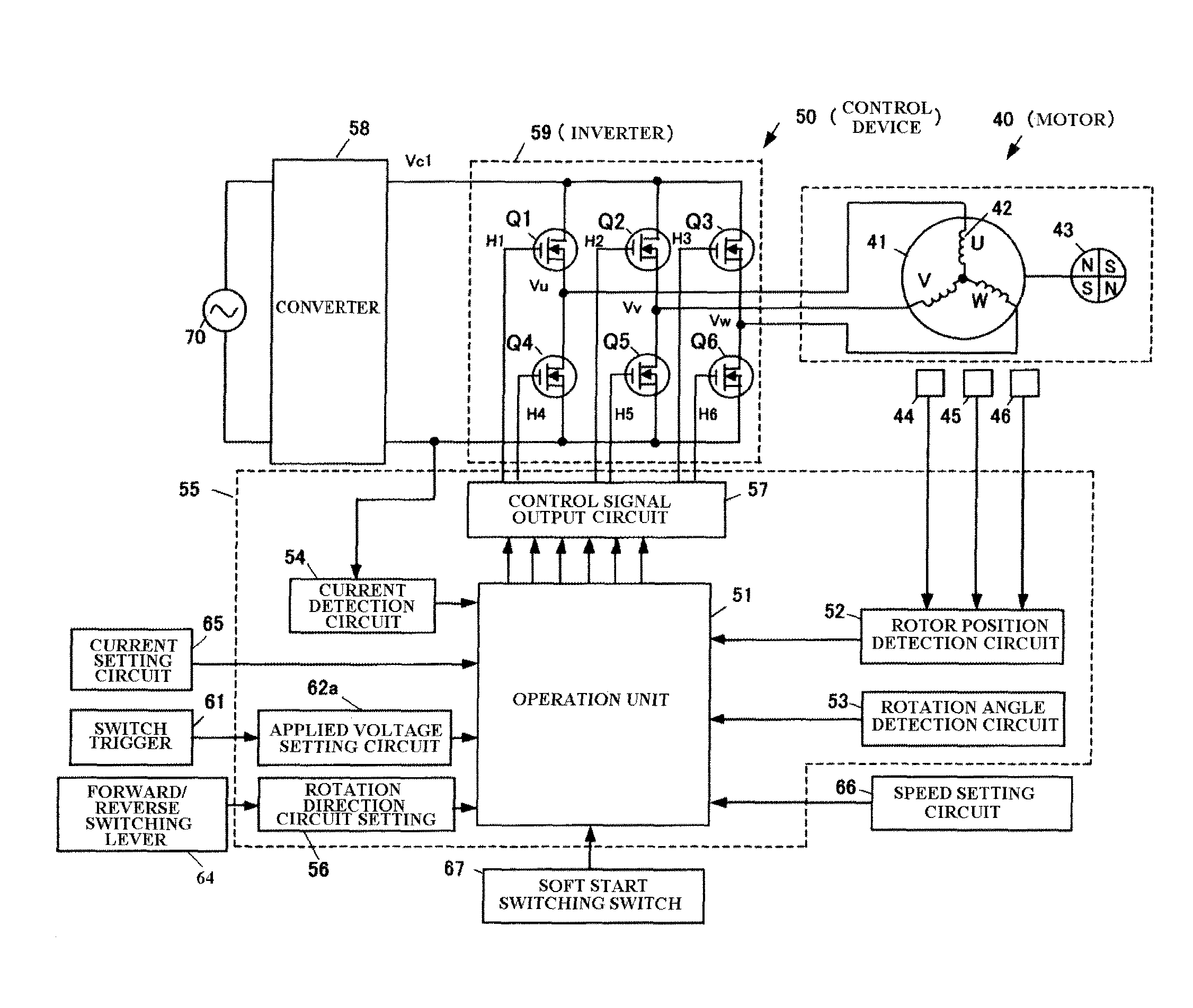 Electric boring tool