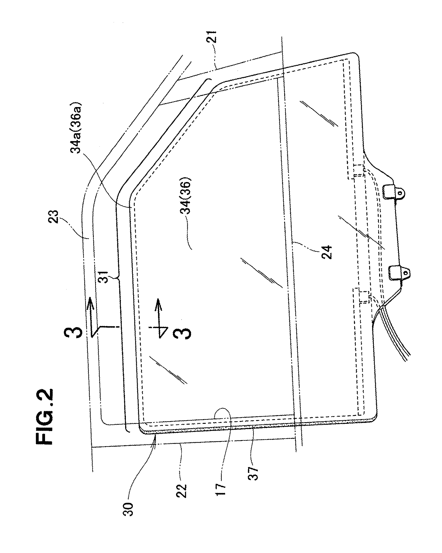 Light-adjusting-panel structure