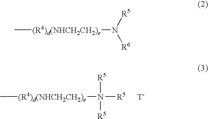 Silicone-modified water-absorbing polymer particles and method for producing the same