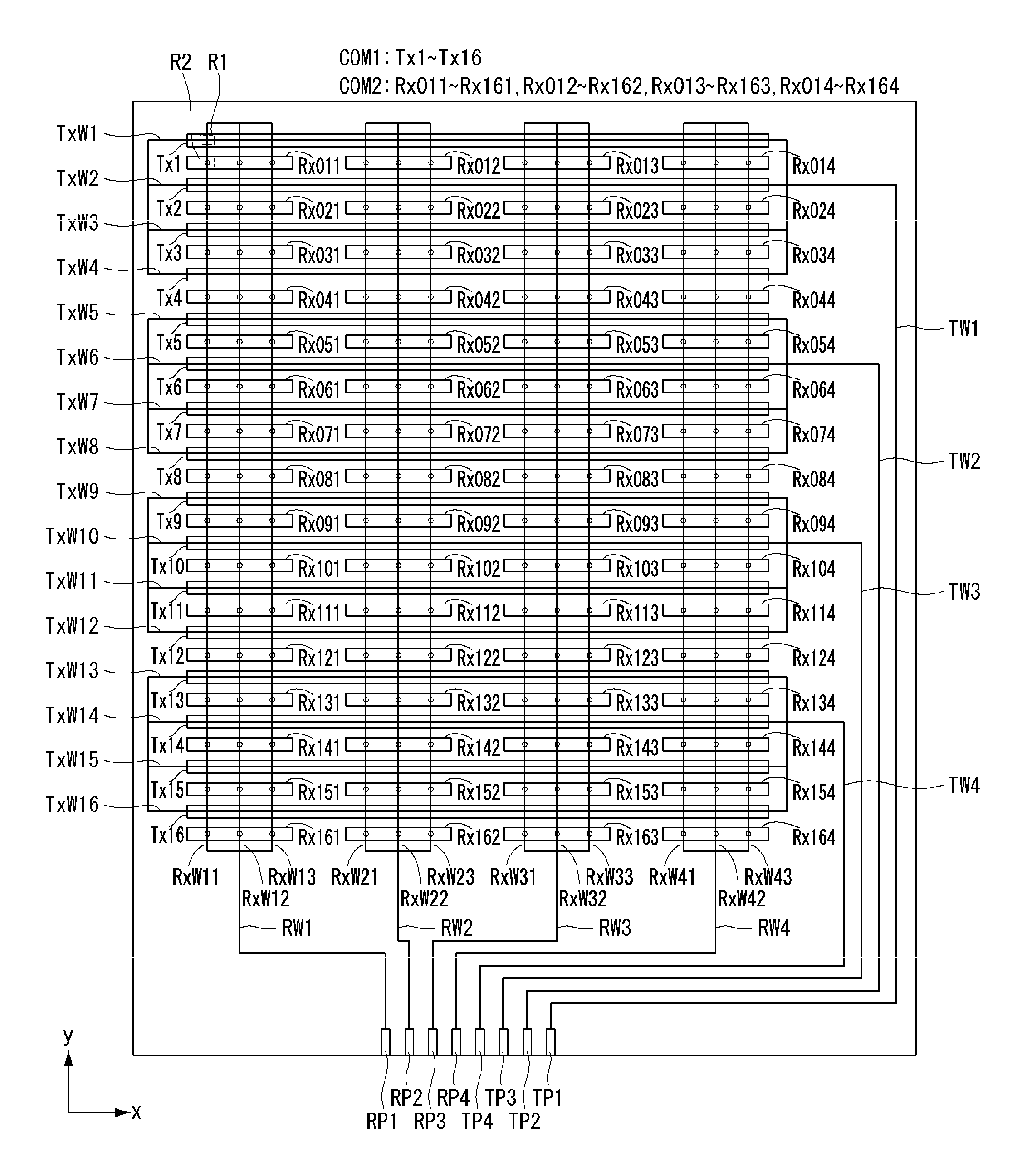 Touch sensor integrated type display device