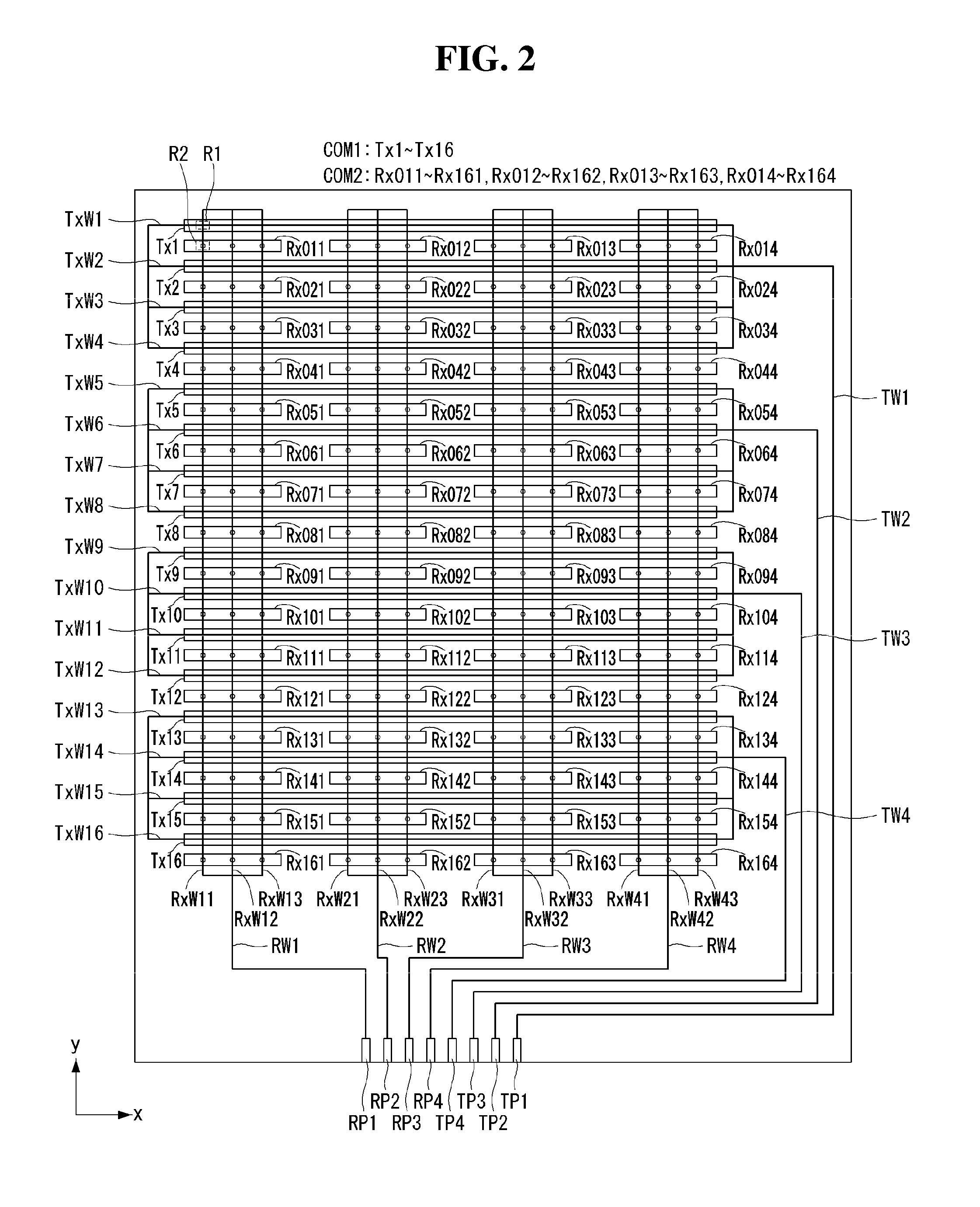 Touch sensor integrated type display device