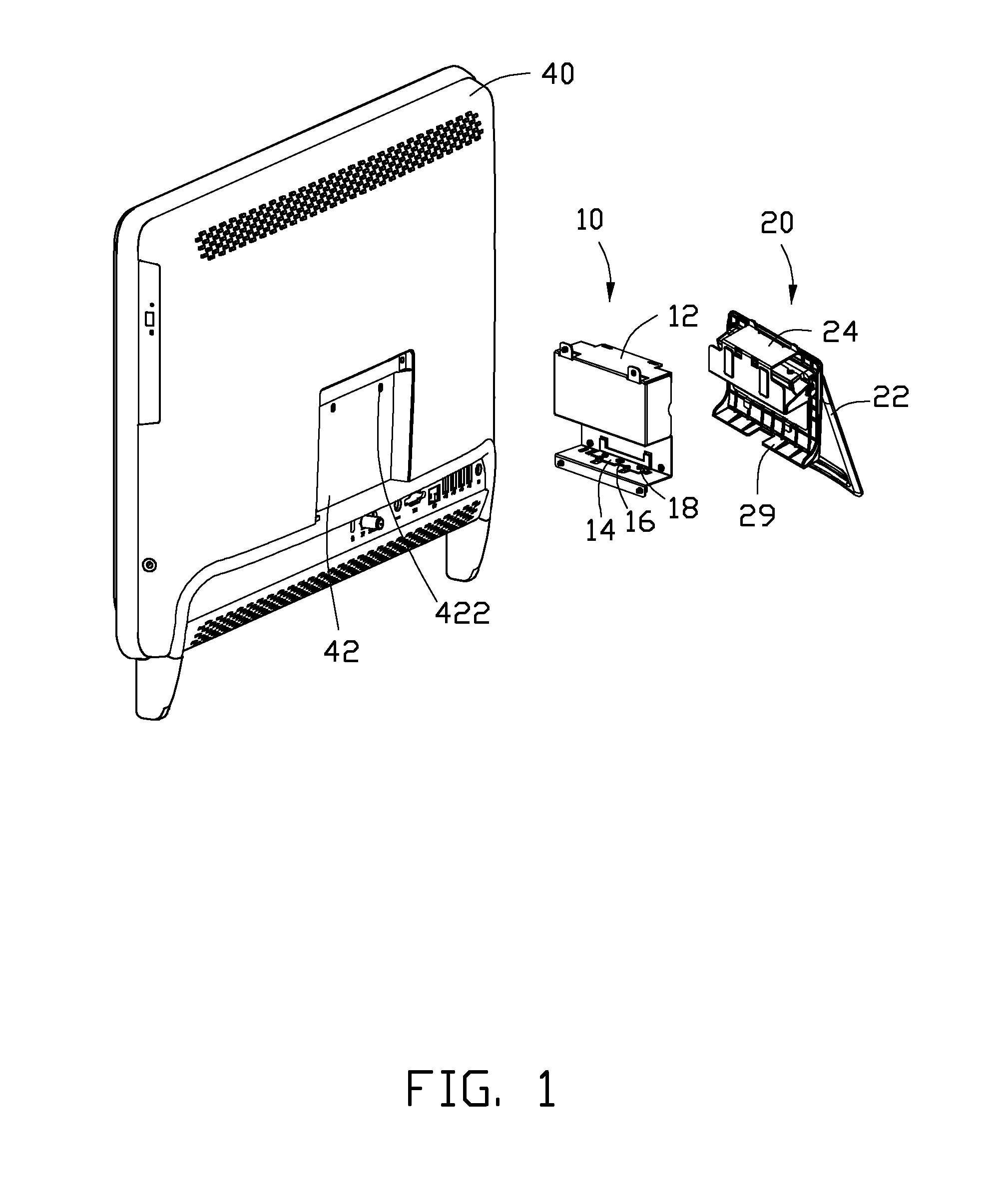 Electronic device with supporting apparatus