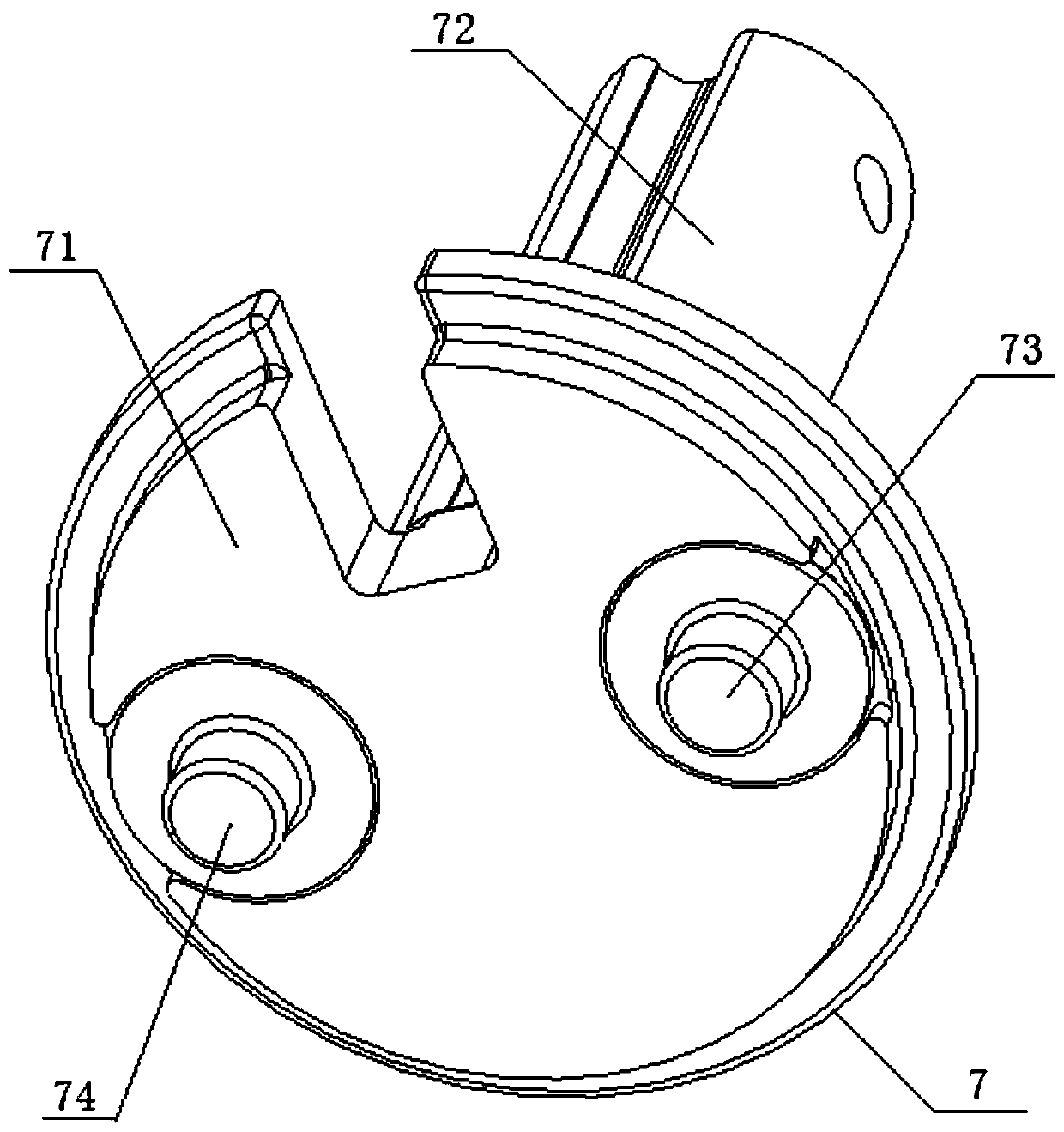 Cutting stapling device