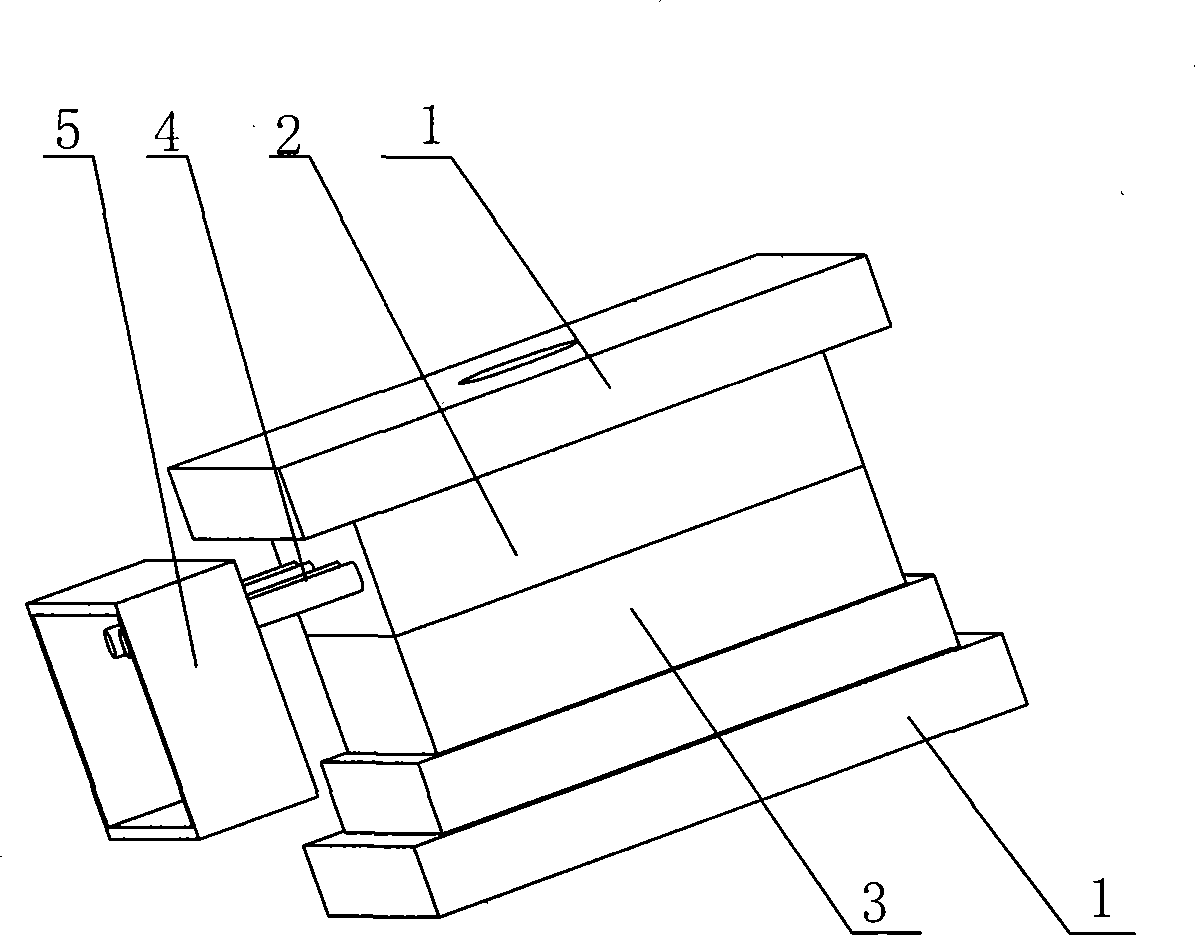 Plastic mold with mold heat conduction device