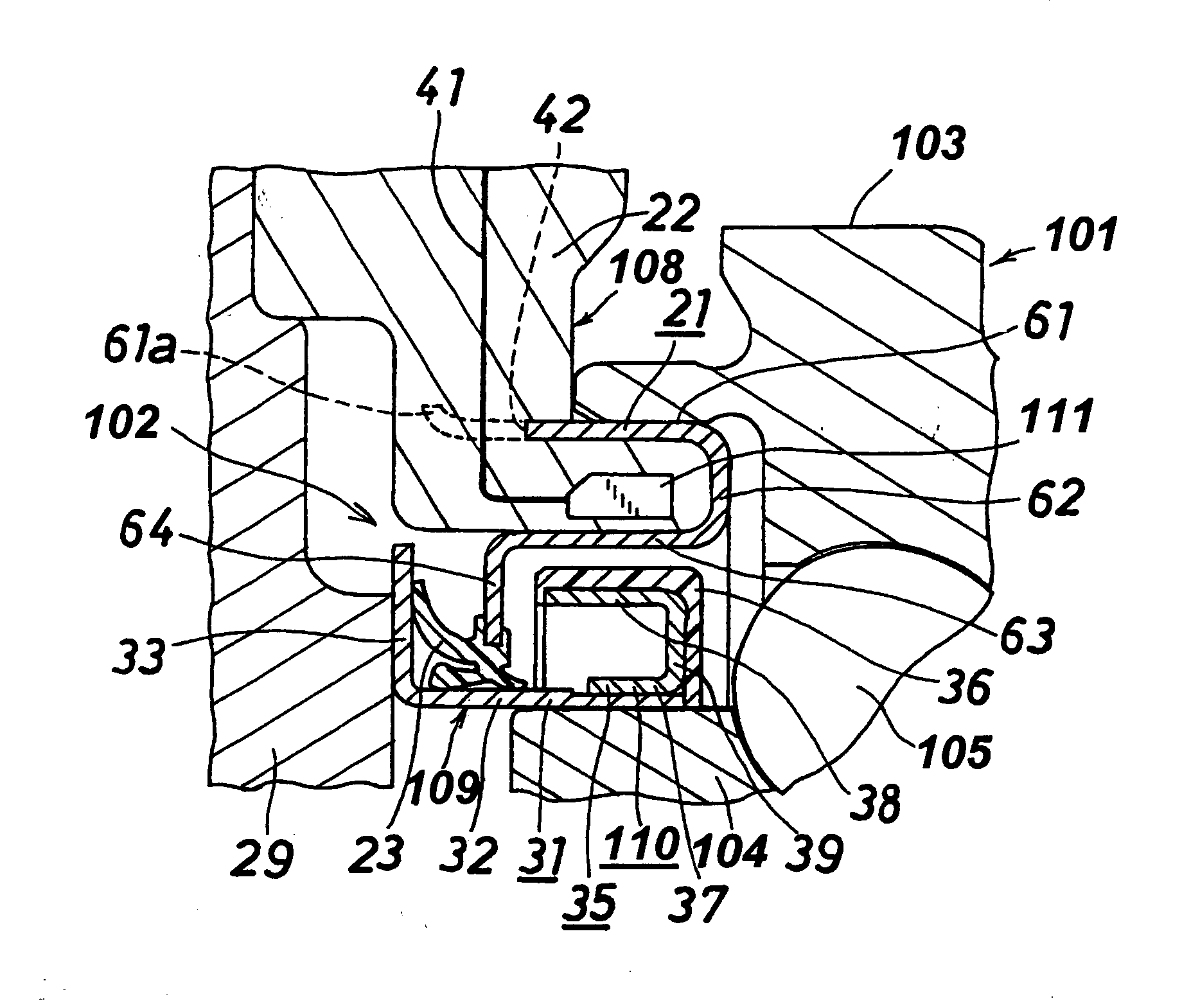 Sensor device and sensor-integrated rolling bearing device