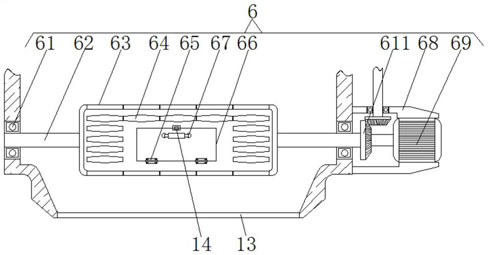 Sorting device for horsestep fish processing based on bidirectional rotation combined with mechanical transmission