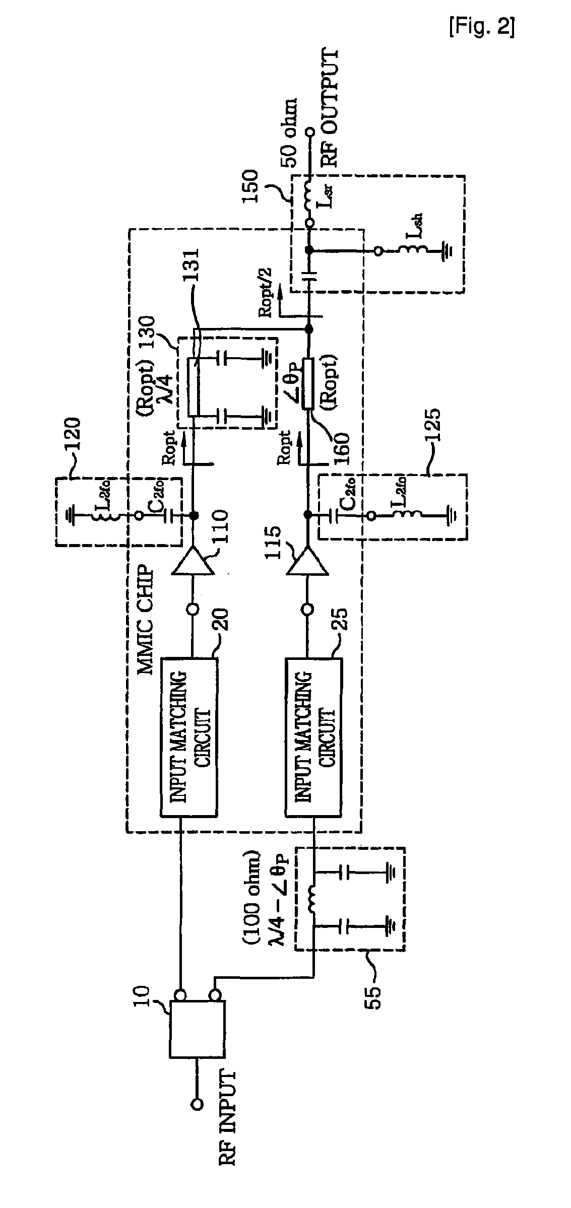 Doherty power amplifier