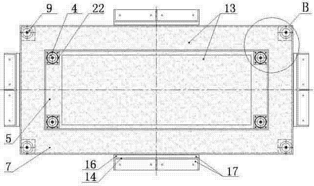 Equipment vibration isolation substrate