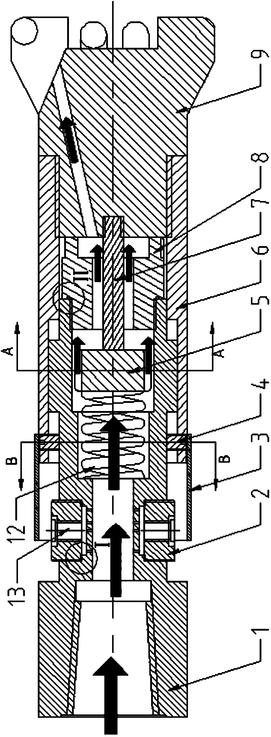 High-pressure water drilling and cutting integrated machine