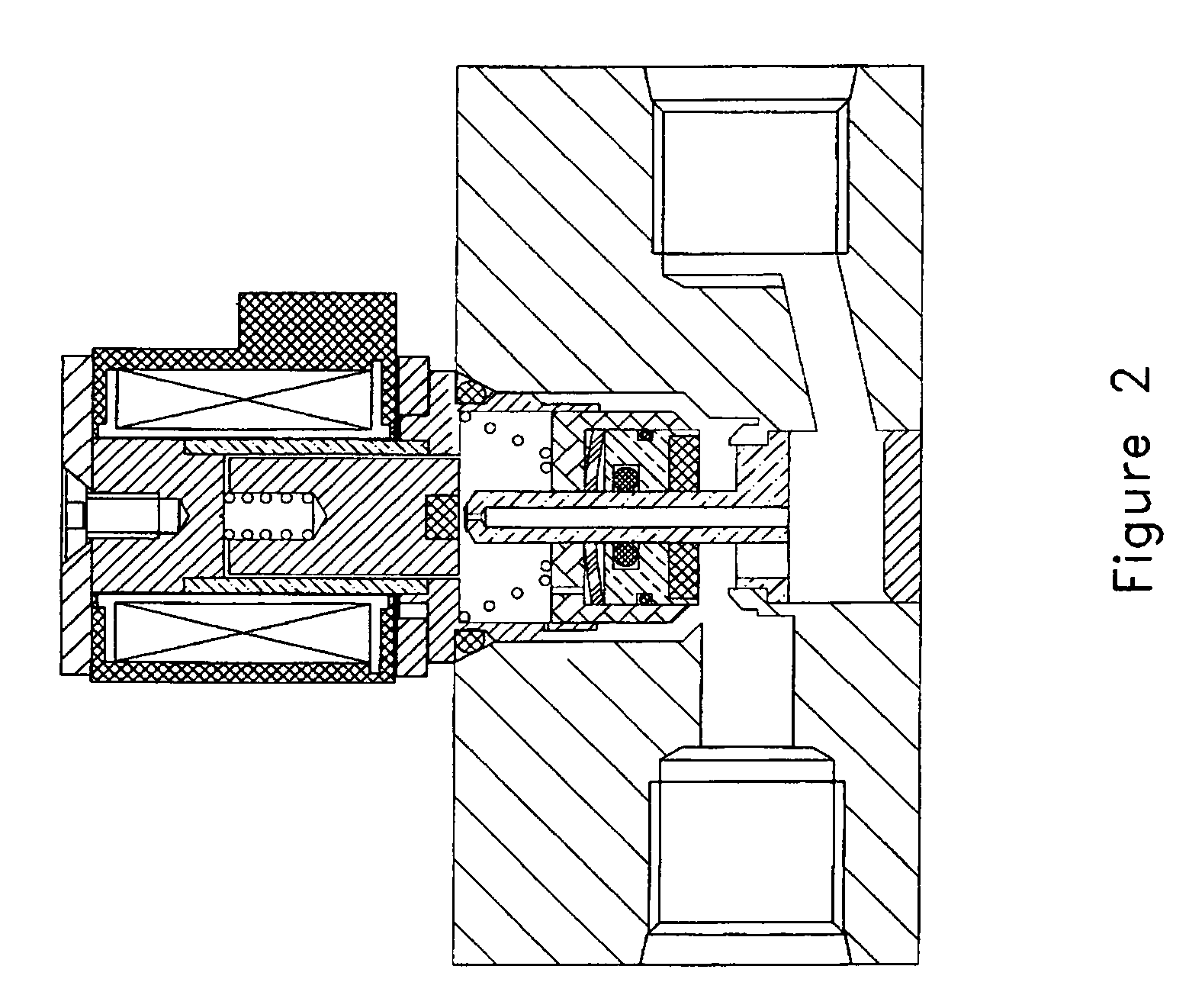 Solenoid isolation valve