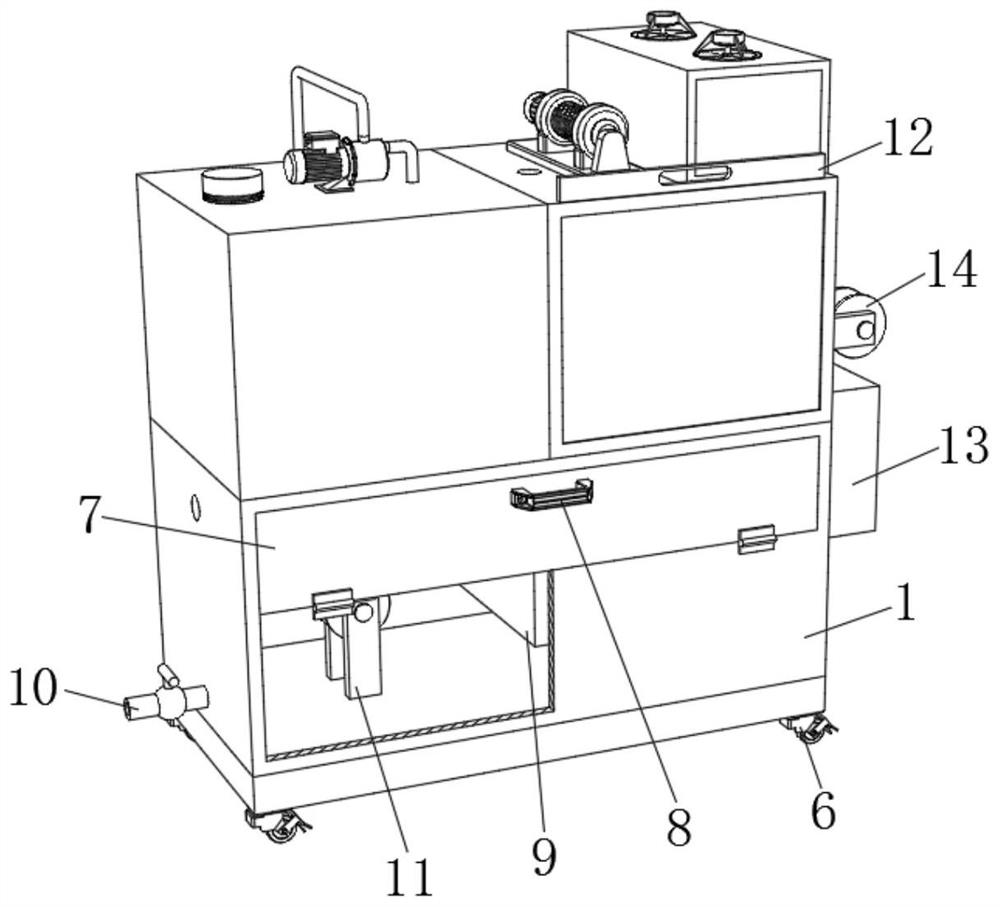 Waste cable recycling device