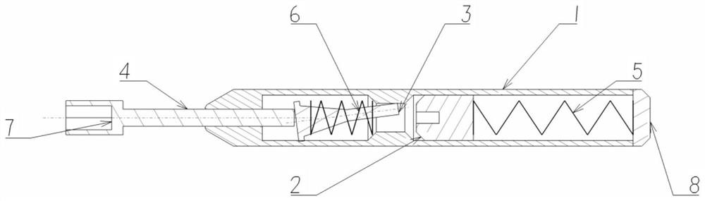 Automatic steel seal impacting device