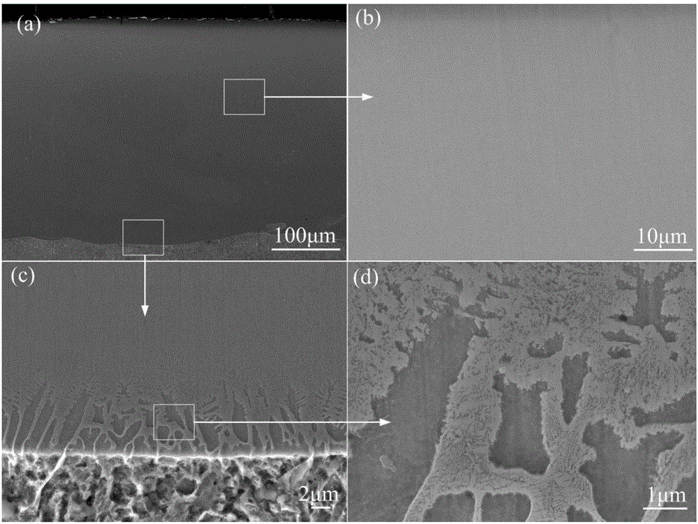 Preparation method for amorphous alloy coating