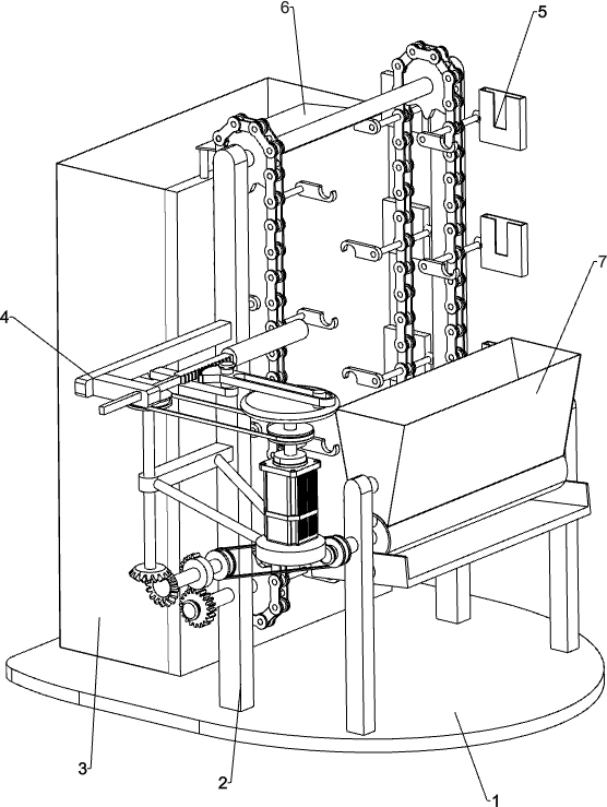 Sauce target manufacturing device