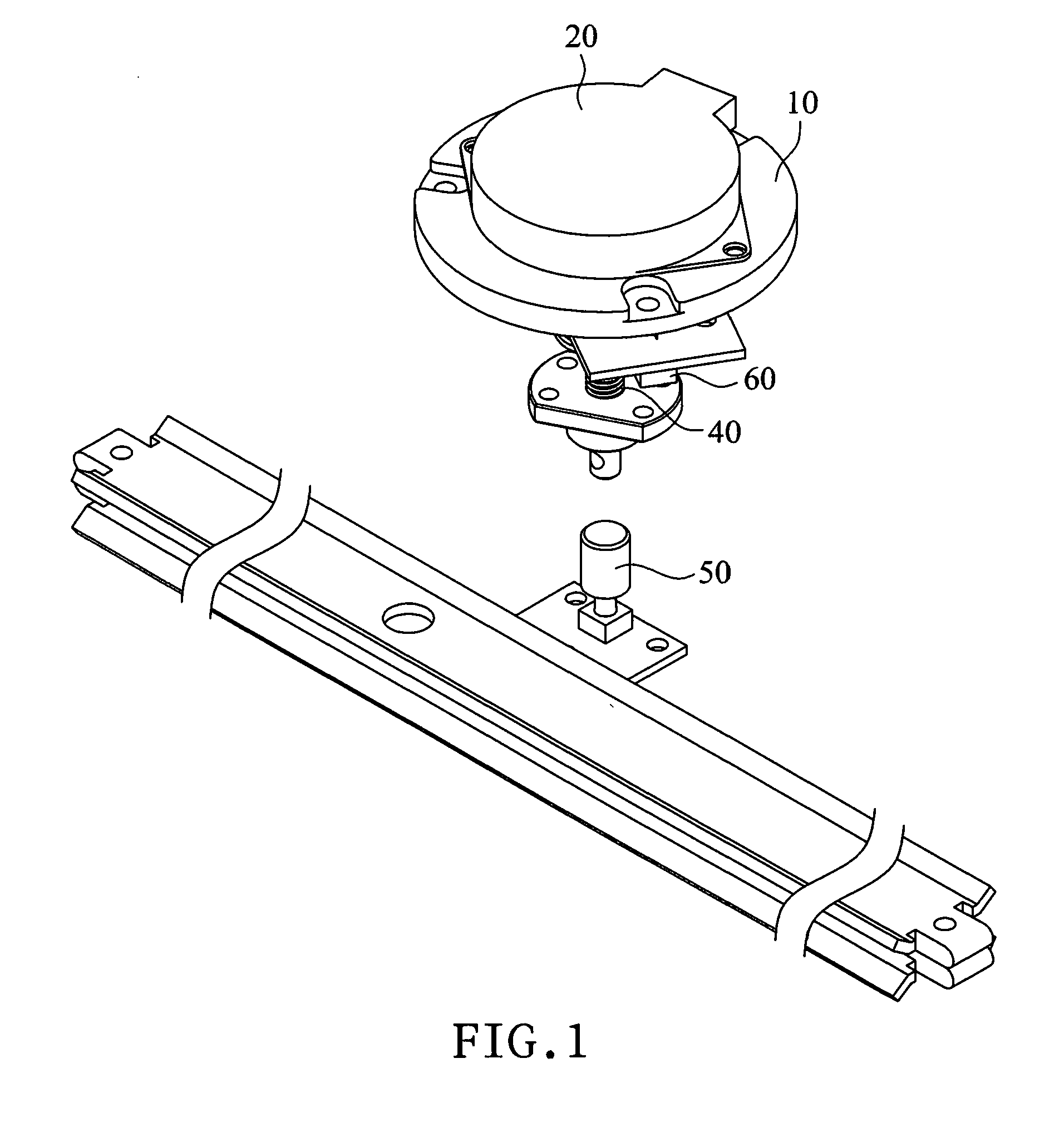 Thickness measuring device of laminating machine