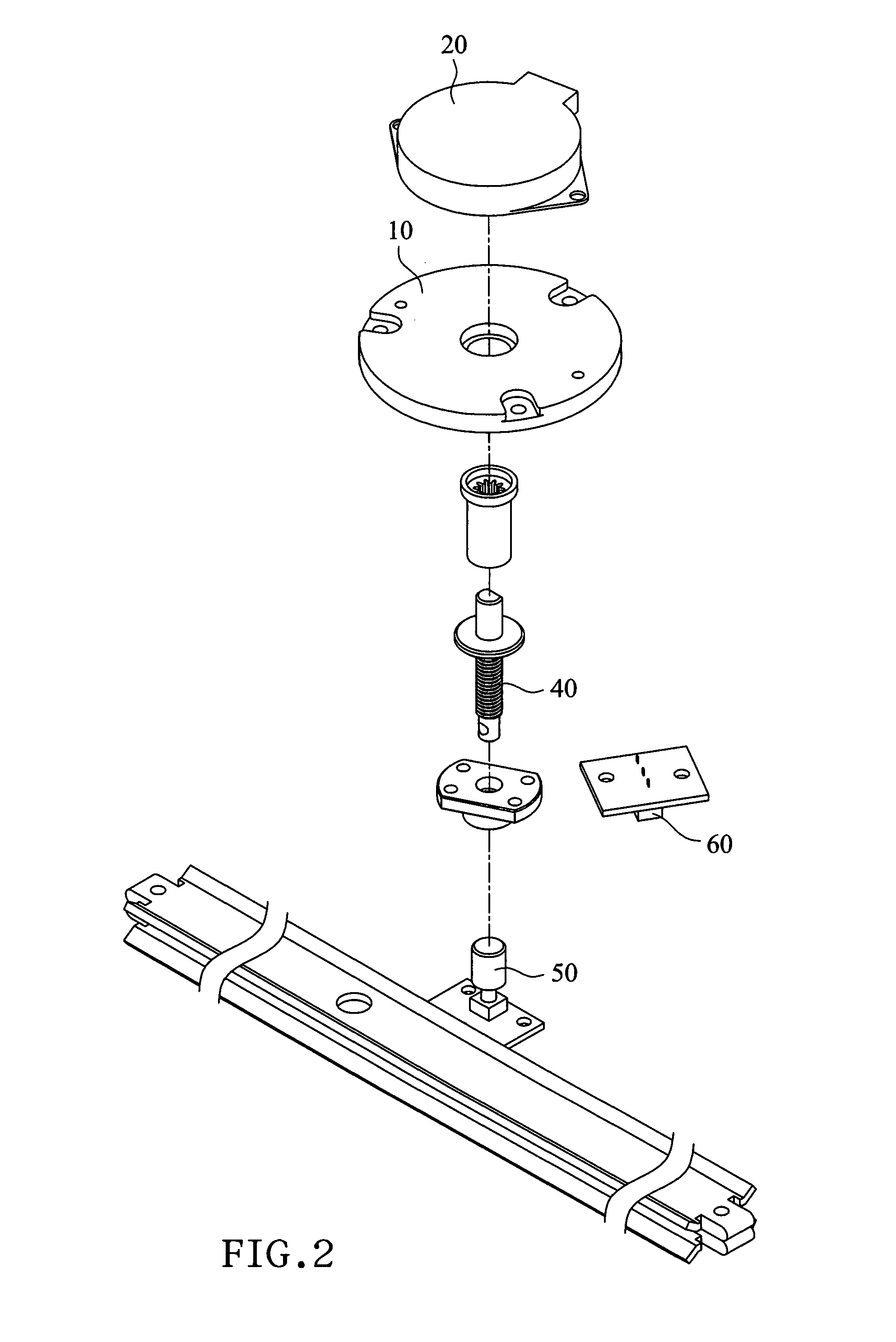 Thickness measuring device of laminating machine