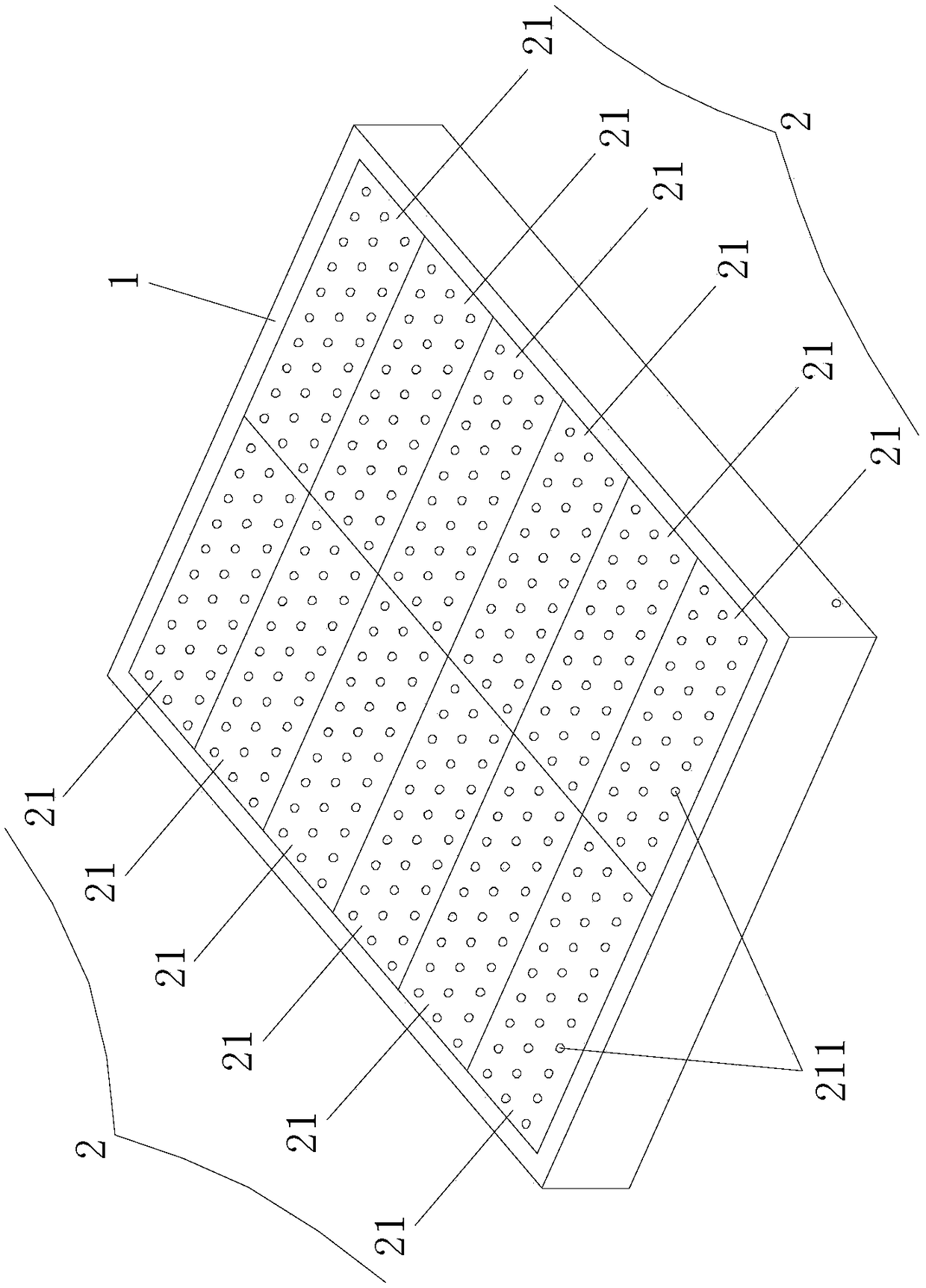 Mattress with function of freely switching hardness and manufacturing method thereof