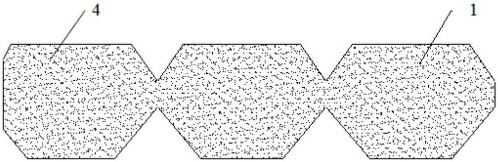 Shaped lithium-manganese soft package battery and manufacturing method thereof