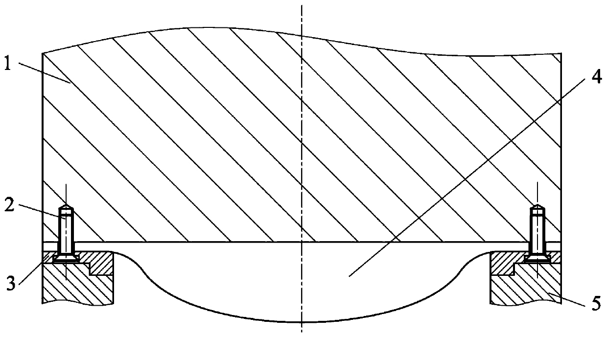 Piston type spool structure and method of rigid ring surface combined with flexible base surface