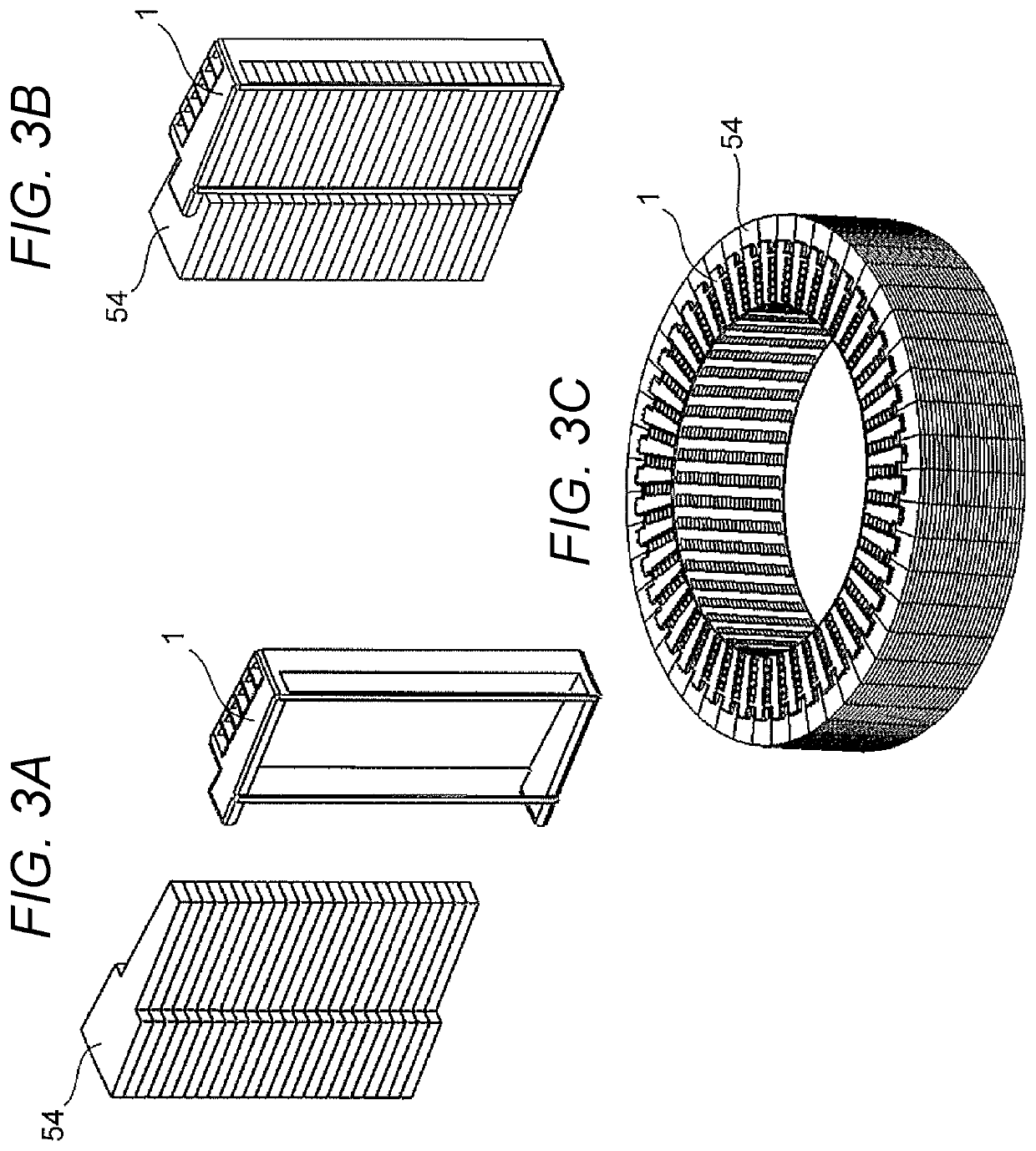 Coil bobbin, stator core of distributed winding radial gap-type rotating electric machine, and distributed winding radial gap-type rotating electric machine