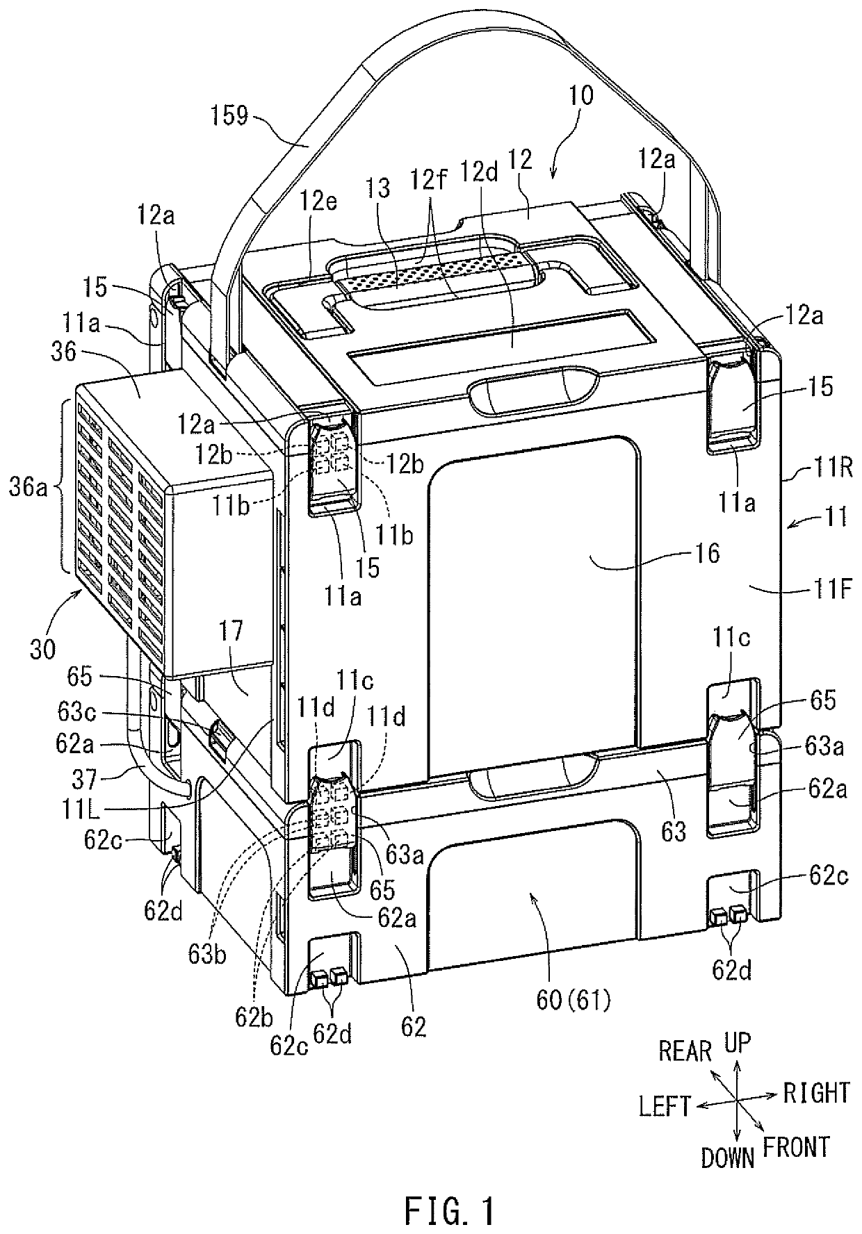 Stackable cases