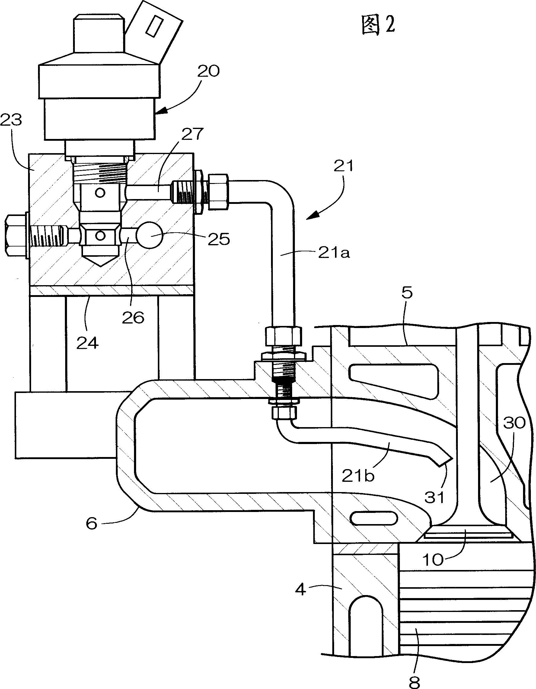 Dual-fuel internal cobustion engine using gas fuel at the same time