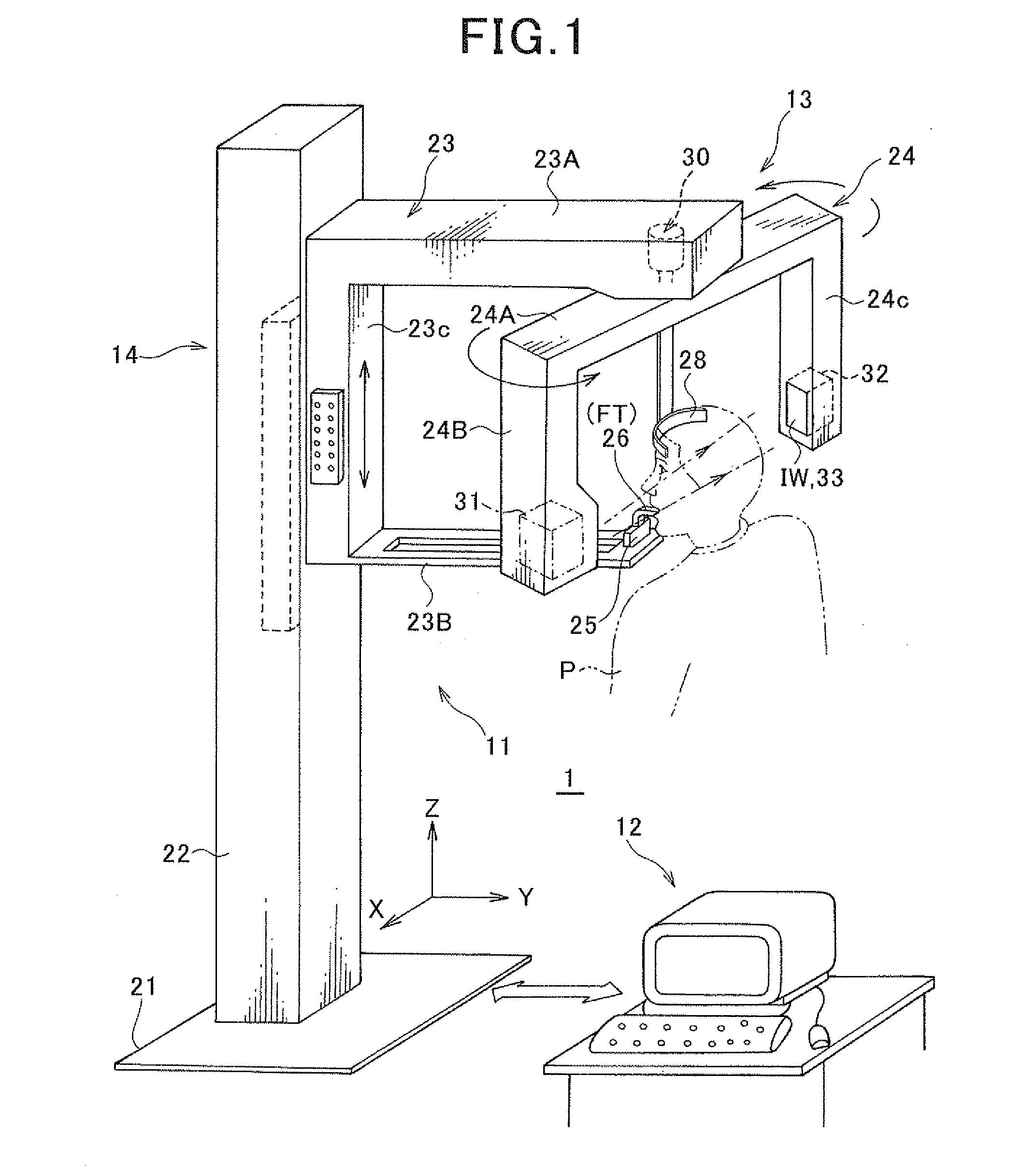 Panoramic imaging apparatus and image processing method for panoramic imaging