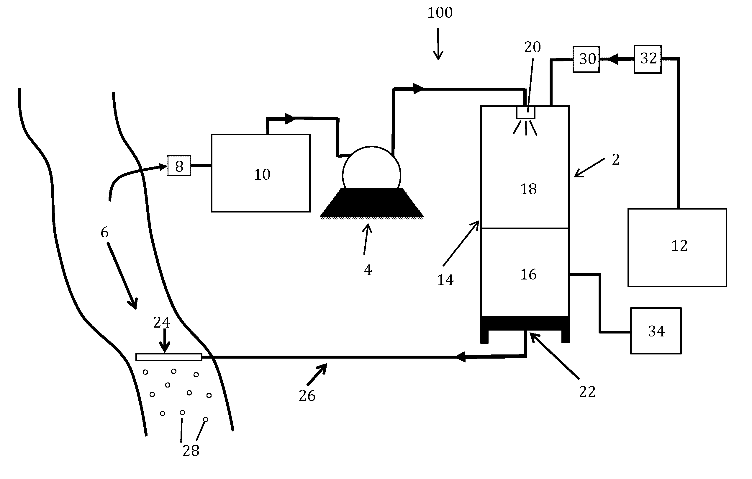 Systems and Methods for Maximizing Dissolved Gas Concentration of a Single Species of Gas from a Mixture of Multiple Gases