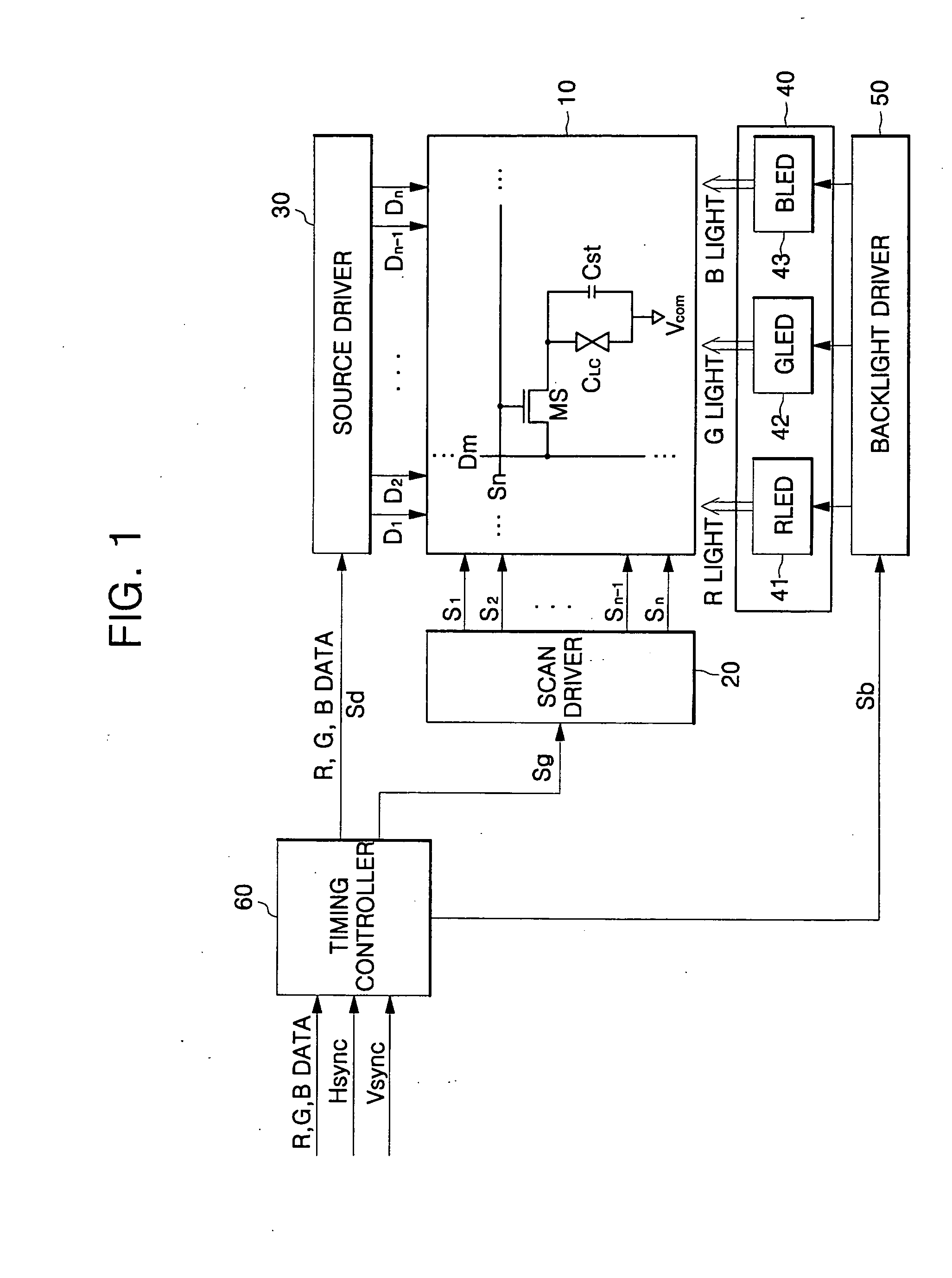 Backlight driver circuit and liquid crystal display device having the same