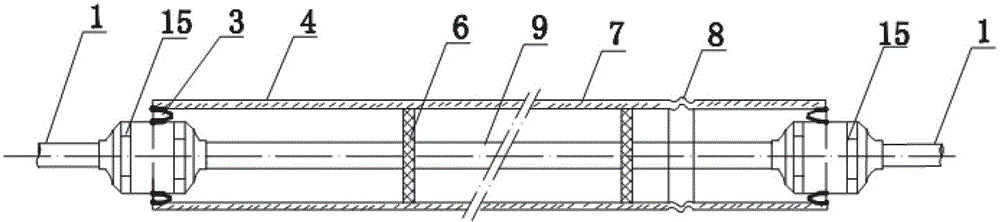 A replaceable ceramic or glass type sealed electrical penetration assembly