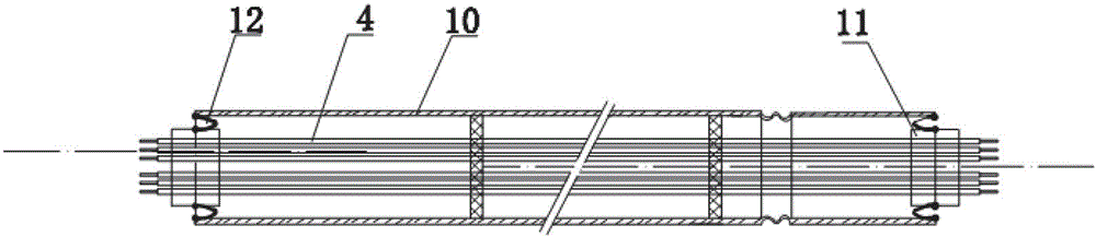 A replaceable ceramic or glass type sealed electrical penetration assembly