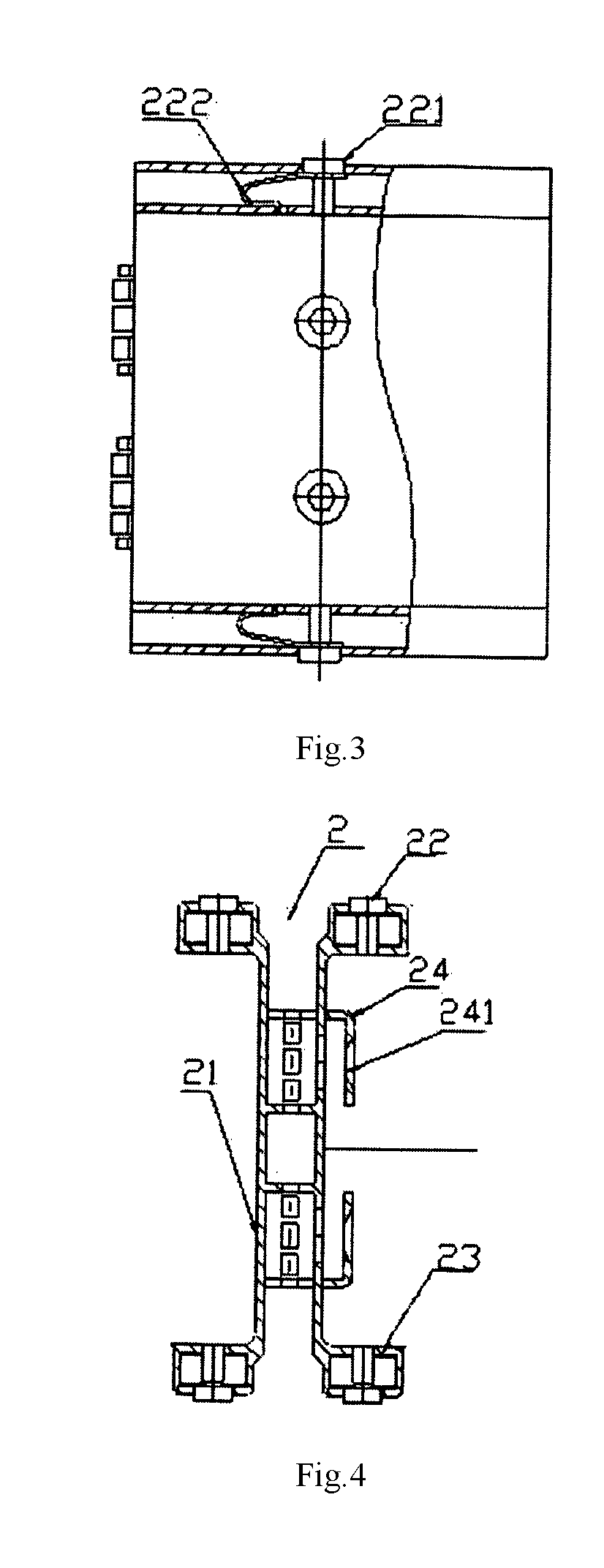 Split Mounting Type Square Column Assembly