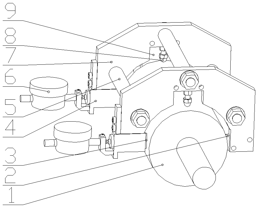 Crankshaft journal cone angle detection device and using method thereof