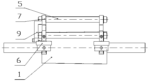 Crankshaft journal cone angle detection device and using method thereof