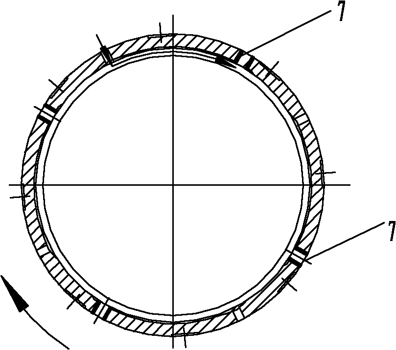 Hydrodynamic-hydrostatic suspension mainshaft bearing