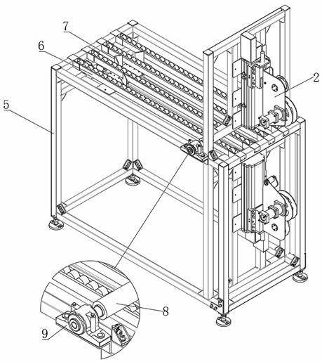 A double-sided film tearing mechanism for a light guide plate