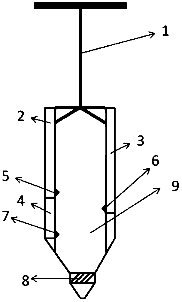 Tubular plasma circulating nucleic acid extraction method and system thereof