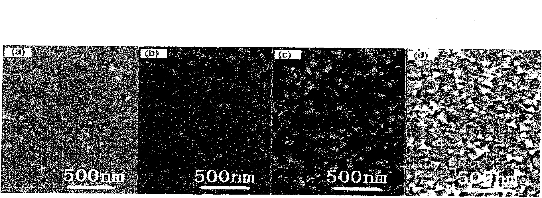 Molybdenum base nitride composite ganoine thin film and preparation thereof