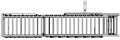 Device for packing and counting cylindrical bar materials